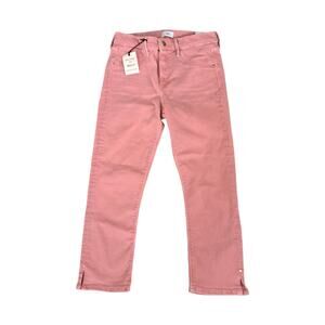 NWT Girls River Island Molly Jeggings Mid Rise Jeans Size 12 Pink